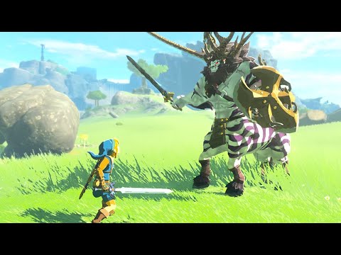 LESS THEN 5 SECONDS? Link Easily Kills Silver Lynel - Zelda Tears of the Kingdom