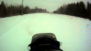 preview picture of video 'Snowmobile Trail Riding In Ontario Season 3 Episode 6 Part 2'
