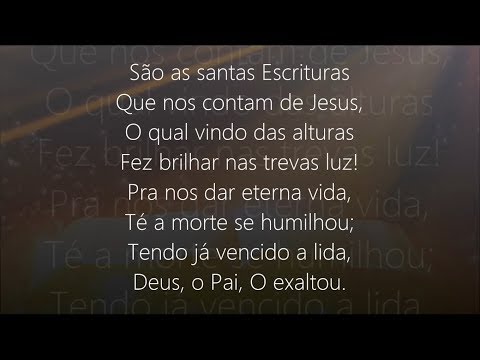 Hino 322 - Harpa Cristã - As Santas Escrituras