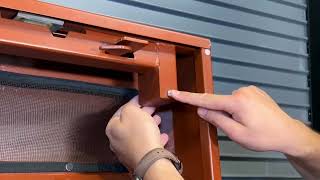 How to install a lock on a Crescent JOBOX Storage Chest | Product Demonstration