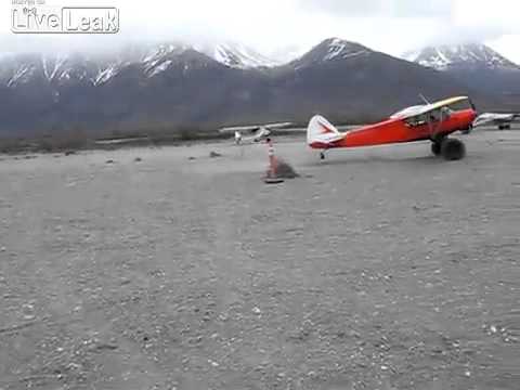 I posted a video earlier today of a Super Cub airplane landing on the side of a mountain. Super Cubs are ideal for that undertaking because of their l