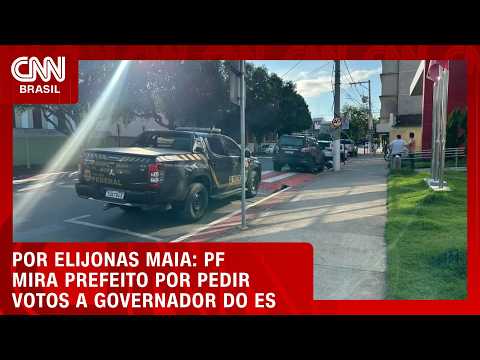 Prefeito é alvo da PF por ameaçar demissão ao pedir votos a governador | LIVE CNN