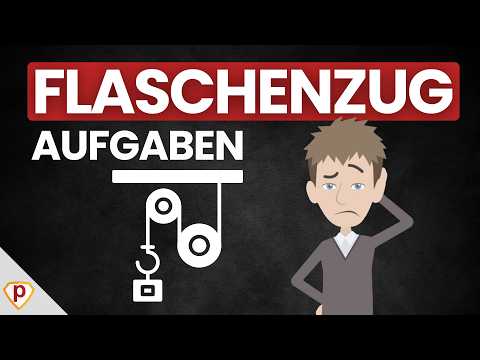 Flaschenzug Aufgaben im Einstellungstest | Technisches Verständnis einfach erklärt von Plakos