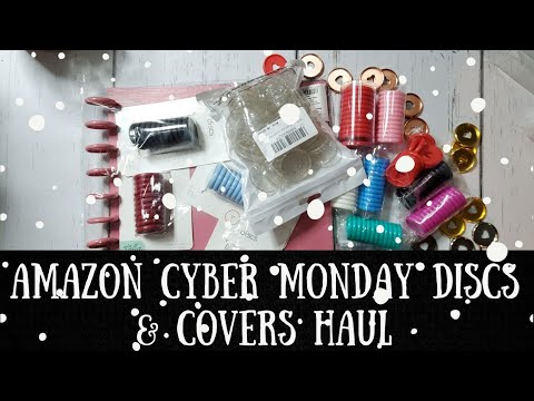 Amazon Discs and Covers Haul | Storage Options for Happy Planner