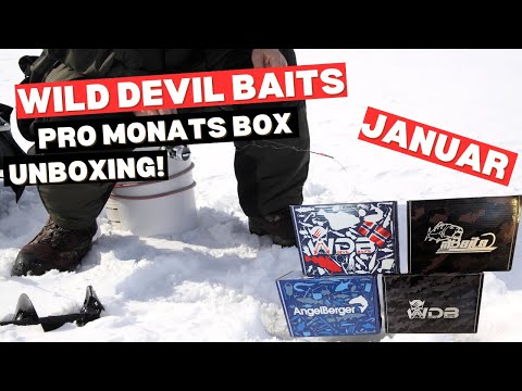 Unboxing der Wild Devil Baits Pro Monatsbox Januar 2026! Alles zum Raubfischangeln im Winter!