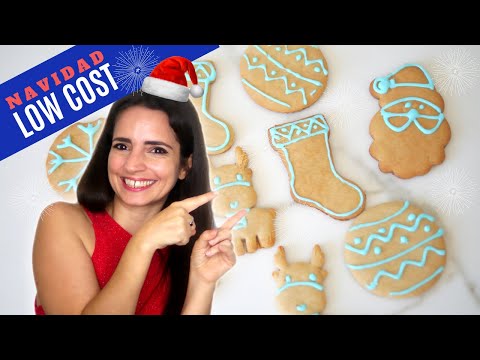 GALLETAS DE NAVIDAD (galletas navideñas de jengibre) - Navidad Low Cost 🎄