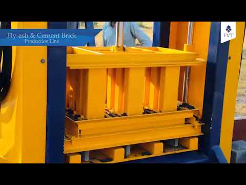 Automatic Model Semiautomatic Brick / Block Making Machine