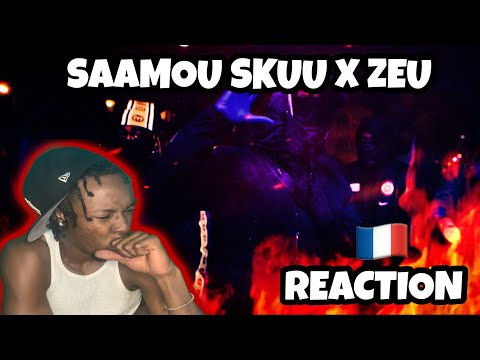 AMERICAN REACTS TO FRENCH DRILL RAP! Saamou Skuu x Zeu - French Drill 5 (WITH ENGLISH SUBTITLES