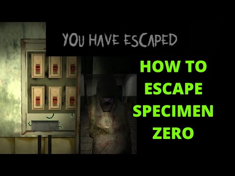 How to Escape in Specimen Zero | Specimen Zero Tutorial