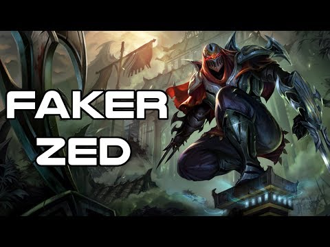 SKT T1 Faker Zed Highlights | League of Legends