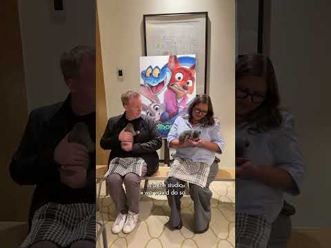 Quick Bunny Break with the Zootropolis 2 Cast!