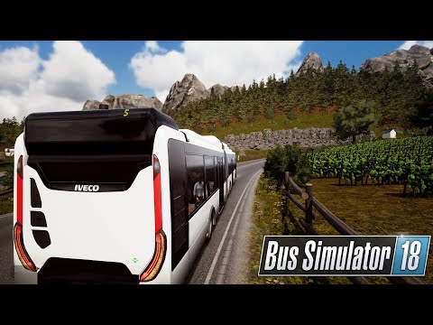 Bus Simulator 2018 Official Map Expansion #02 | Übers Land ☆ Let's Play BS 18