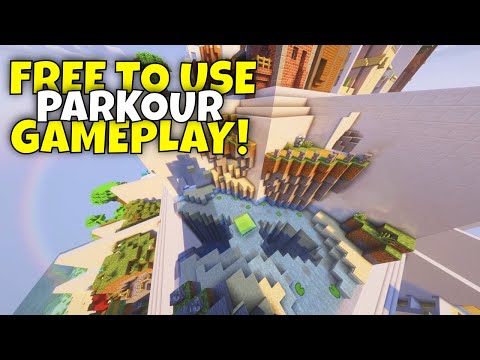 15 Minutes Minecraft Parkour Gameplay [Free to Use] [Download]