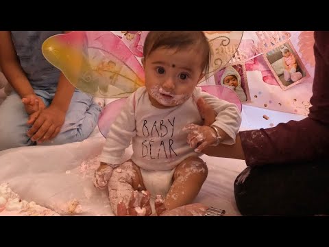 Saisha’s 6th Month Cake Smash | Canberra | VLOG007