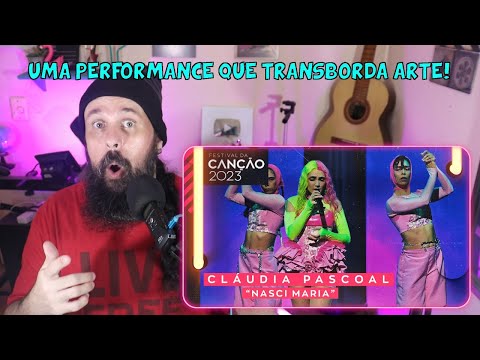 CANTOR DE HEAVY METAL REAGE A CLÁUDIA PASCOAL NASCI MARIA | REACTION