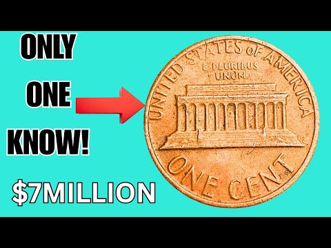 1982 No Mint Mark One Cent Coin - United States Lincoln Penny Coin