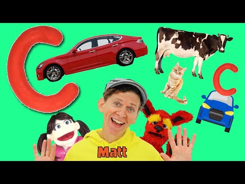 Letter C Song | Learn the Alphabet with Matt | What Starts with C?