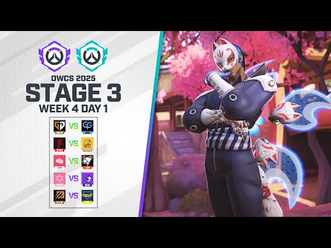 [DROPS] OWCS 2025 | NA & EMEA | Stage 3 Week 4 Day 1