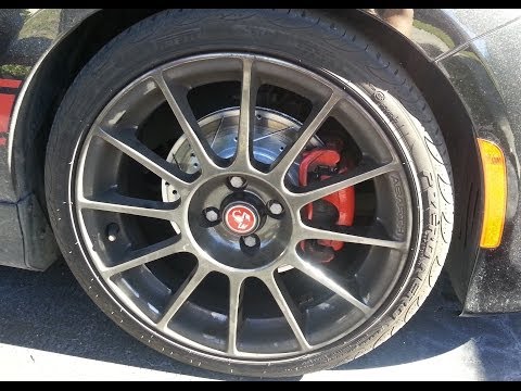 Fiat 500 Abarth Rotor Install