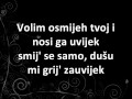 Toše Proeski - Volim osmijeh tvoj + Lyrics 