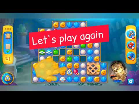 Fishdom 2022, no Boosters,  9603  level  -  прохождение без бустеров,  9603  уровень.
