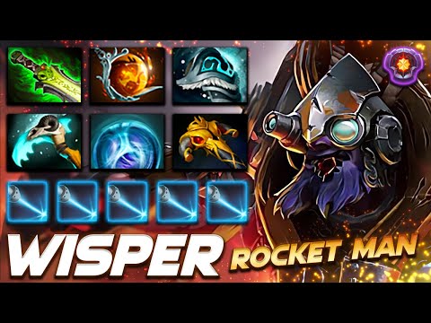 Wisper Tinker Rocket Man - Dota 2 Pro Gameplay [Watch & Learn]