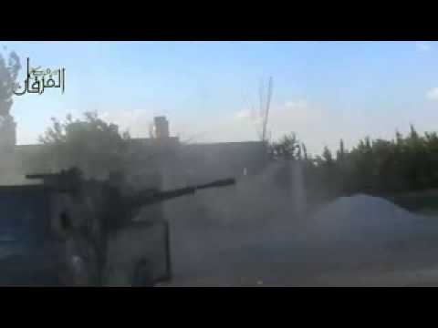 استهداف لواء الفاروق عمر بقذائف الهاون والرشاشات الثقيلة قوات النظام في الغوطة الشرقية ضمن معركة "الفرقان"