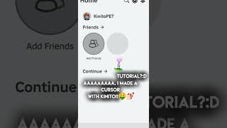 need a tutorial?😋 #kinito #kinitopet
