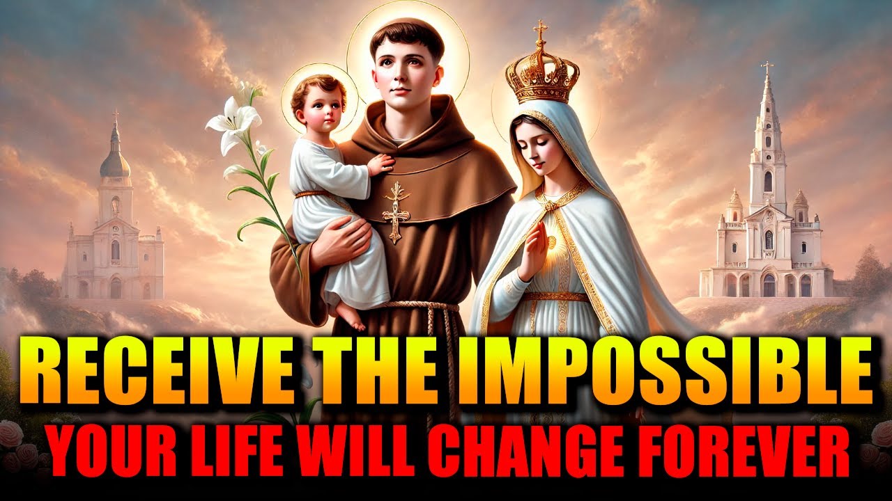 🛑MIRACULOUS PRAYER TO OUR LADY OF FATIMA AND SAINT ANTHONY - IT NEVER FAILS!