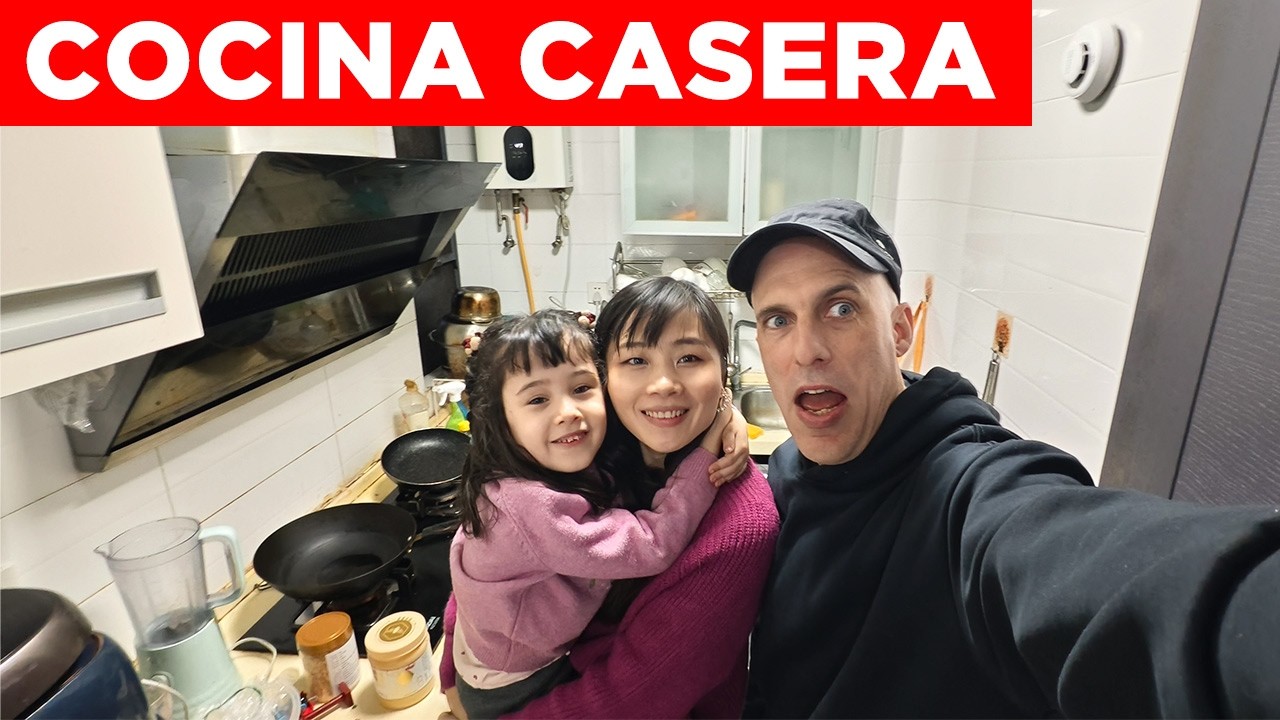 CHINA EN DIRECTO: HOY CENAMOS EN CASA - COMPRAS Y COCINA