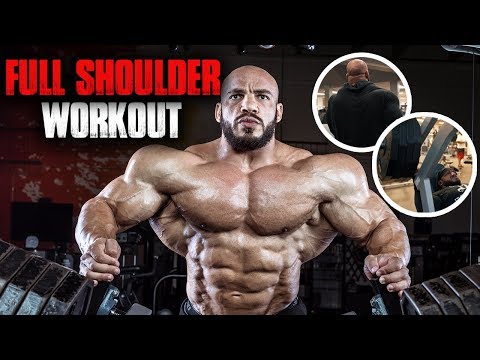 BIG RAMY FULL SHOULDER WORKOUT | 4 MUST DO EXERCISES