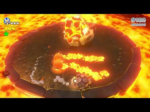 Super Mario 3D World (Switch) 7-A Speedrun - Time: 33 (TWR)