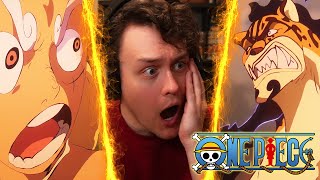 GEAR 5 LUFFY VS AWAKENED LUCCI! One Piece Episode 1100 REACTION - RogersBase Reacts