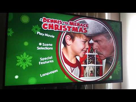 A dennis the menace Christmas dvd Manu 2007