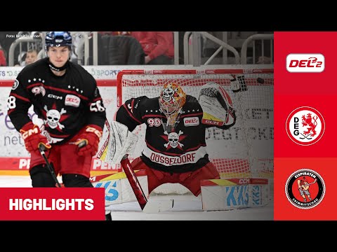 DEL2: Düsseldorfer EG vs. Eispiraten Crimmitschau | Highlights