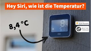 Smarte Wetterstation - Eve Weather 2022 mit Thread