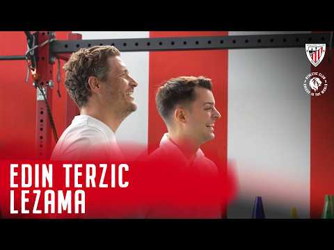 Imagen de portada del video EDIN TERZIĆ I VISITA TO LEZAMA I ATHLETIC CLUB