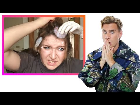Hairdresser Reacts To People Going Platinum Blonde At Home
