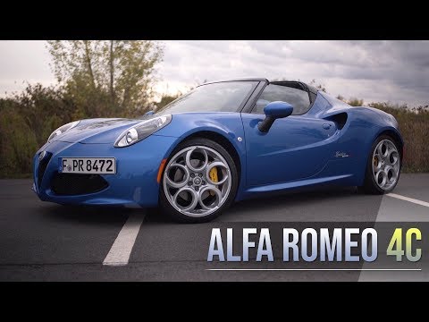 2018 Alfa Romeo 4C Spider Italia - Test Drive | Review | Fahrbericht (Deutsch) ///Lets Drive///