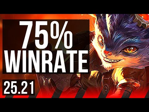 RUMBLE vs SETT (TOP) | 16/1/10, 75% winrate, 52k DMG, Legendary | BR Grandmaster | 25.21