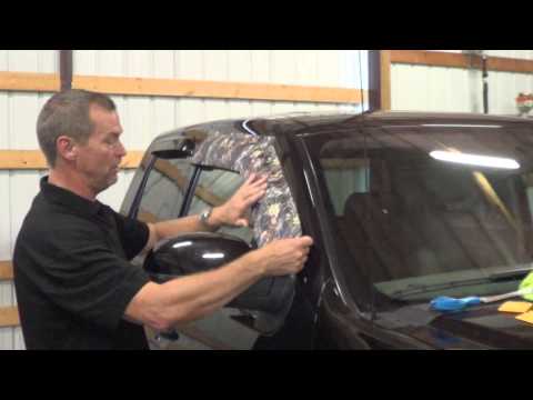 Window Visor Installation