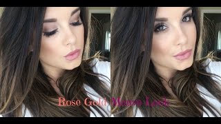Rose Gold | Mauve Look