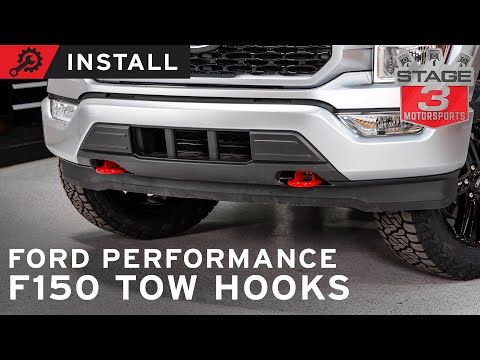 Ford Performance Tow Hooks Install / 2015-2022 F-150