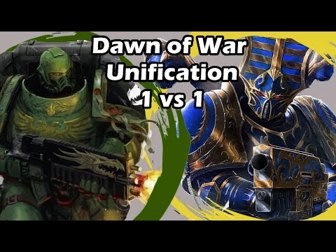 Dawn of War Unification: 1 vs 1 Thousand Sons (MrRay) vs Salamanders (Vrax)