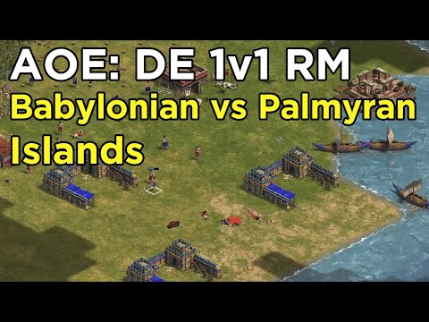 Age of Empires: Definitive Edition - eartahhj vs Highlander - Babylonians Islands 06/05/2020