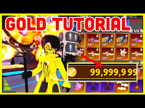 BEST Gold Farm Method To Make Gold & Get Rich Selling Pet Perks FAST | World Zero (Roblox)