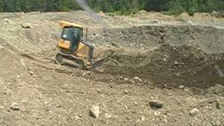 preview picture of video 'Central Training Academy, Feeding The Loaders With a Dozer'