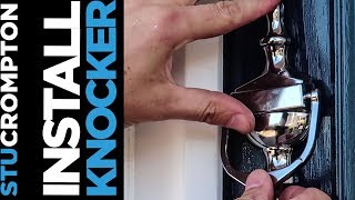How To Install Front Door Knocker