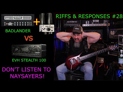 Mr Scary Mod Badlander vs EVH Stealth 100