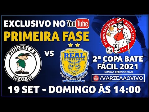 Piqueri FS x Real Curtiball - 2ª Copa Bate Fácil 2021